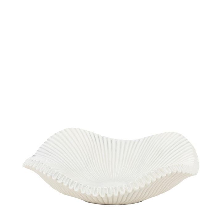 Gallery  White Barbuda Resin Tray Plate, Sports Direct