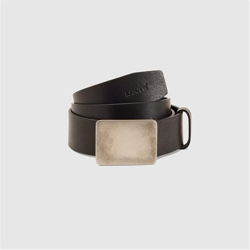 Levis - Ryder Plaque Buckle Leather Belt