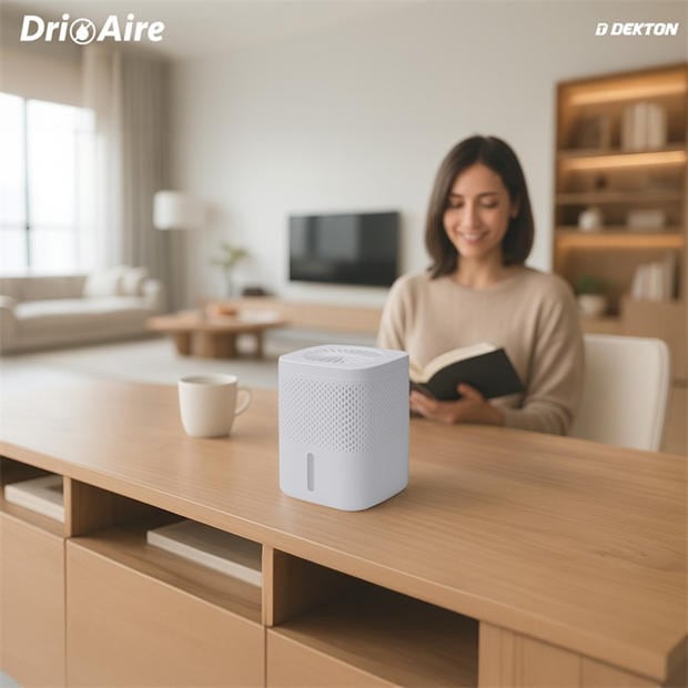 Cream - Dri Aire - Premium Large Moisture Absorber Dehumidifier