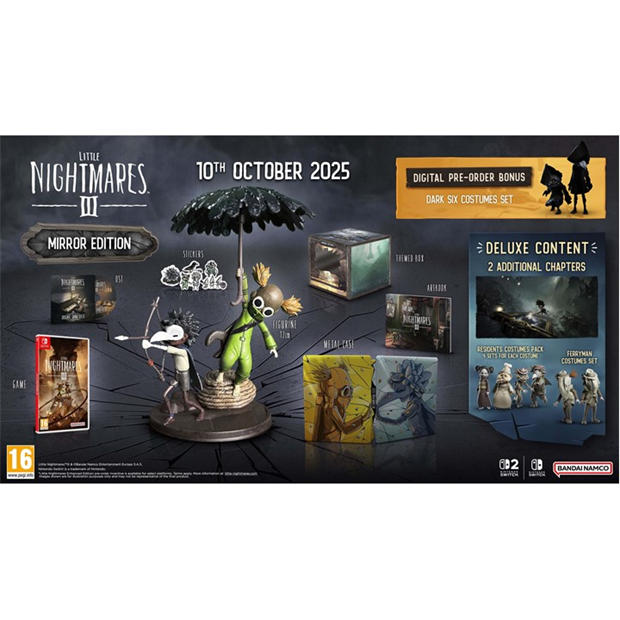 Nintendo Switch - Bandai Namco Entertainment - Little Nightmares III – Mirror Edition
