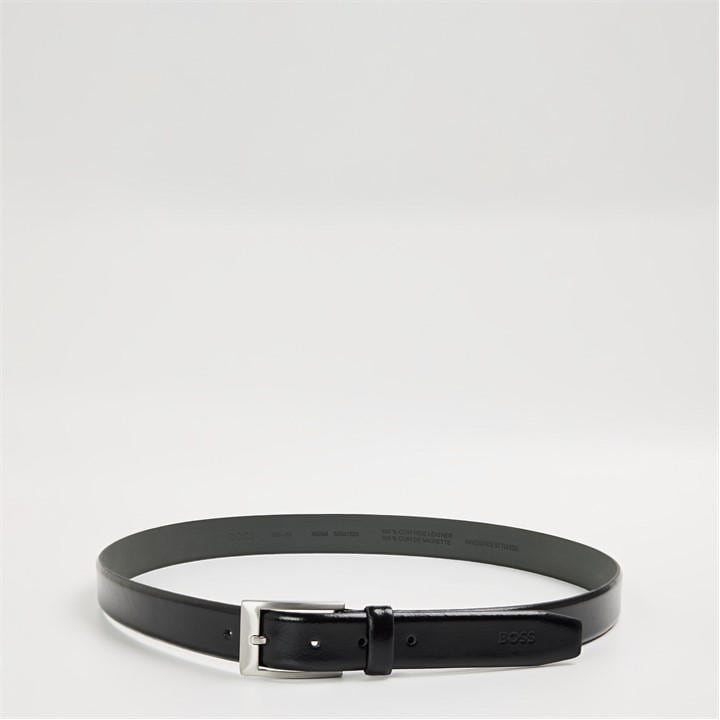 Boss Men's Black Adam Leather Belt in Size M, Sports Direct