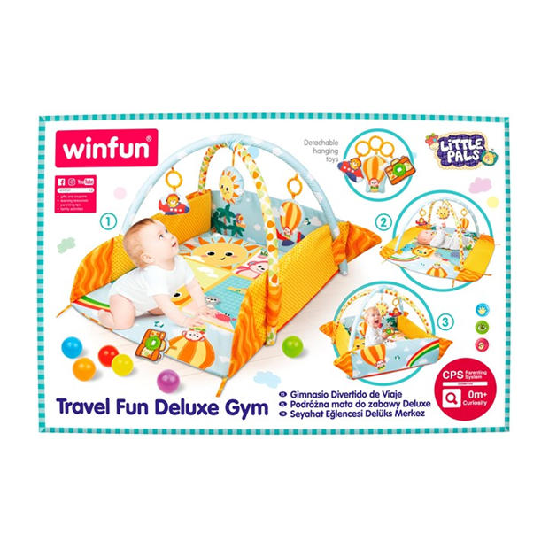 Több színű - Winfun - Travel Fun Deluxe Gym