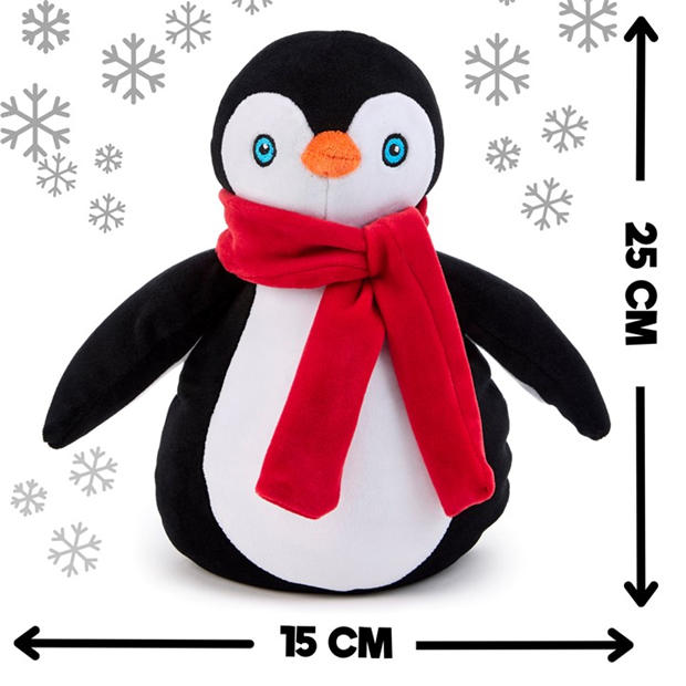 Több színű - Zappi Co - Team Zappi Co Penguin Soft Toy 25cm