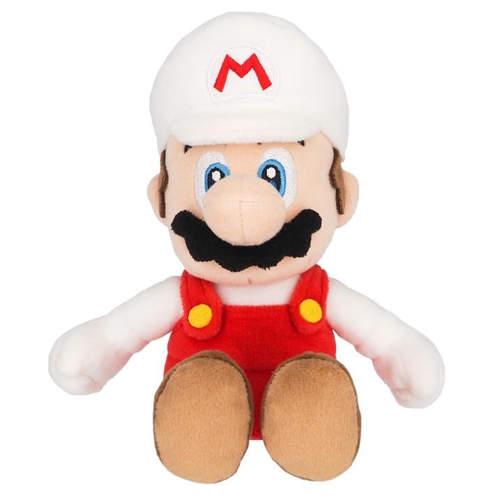 Super Mario  Kids  Fire Mario Plush - Small, Sports Direct