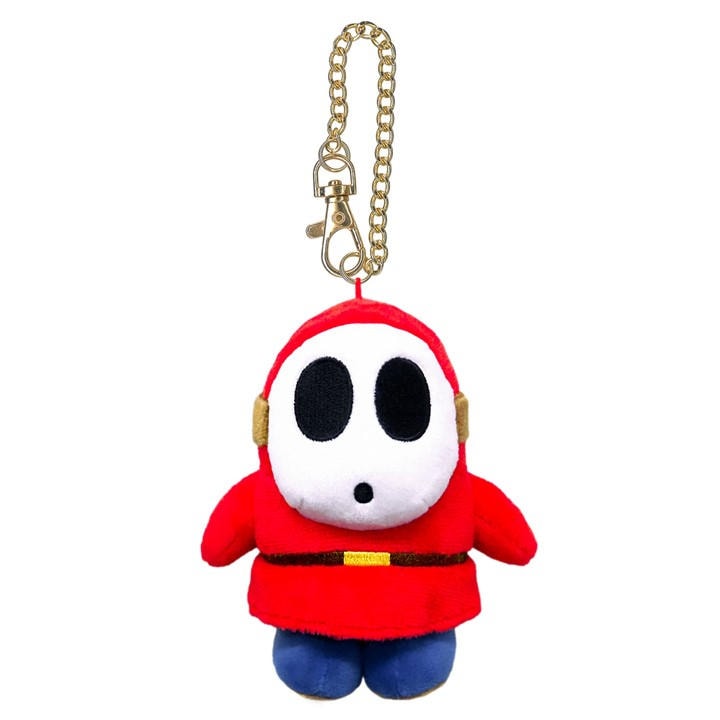 Super Mario  Kids  Shy Guy Plush Keychain, Sports Direct