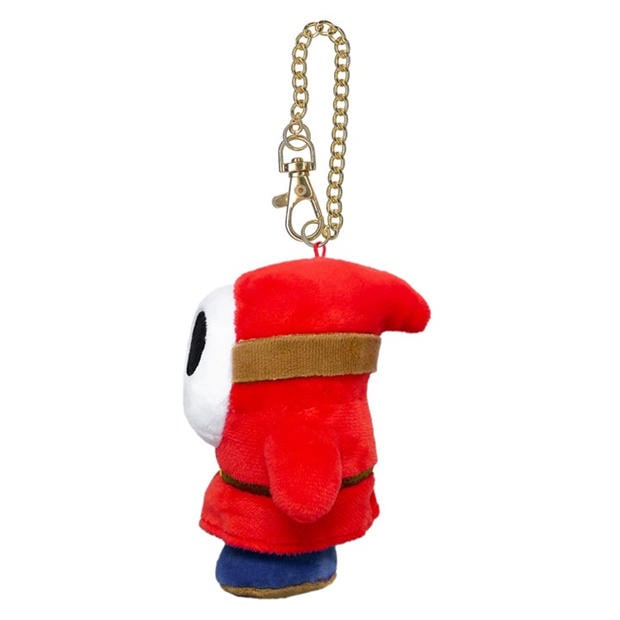 San-ei - Super Mario - Super Mario SHY GUY Plush KeyChain