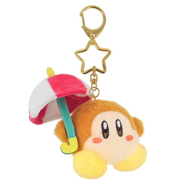 San-ei - Super Mario - Kirby Parasol Waddle Dee Key Chain