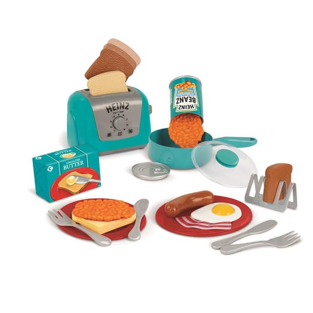 Casdon - Casdon - Heinz Toy All Day Breakfast Kitchen and Play Food Set
