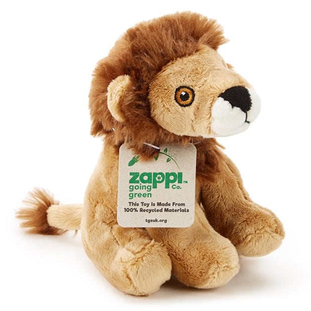 Több színű - Zappi Co - Team Zappi Co Lion Soft Toy 17 cm ECO