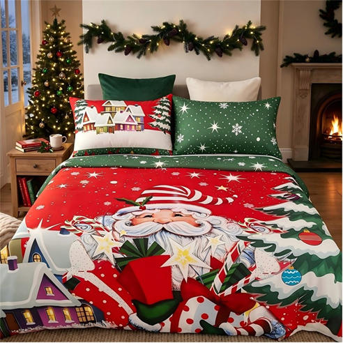 The Spirit Of Christmas - Christmas Duvet Cover Set
