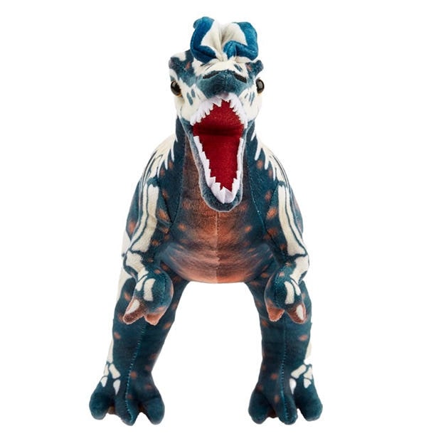 Több színű - Zappi Co - Team Zappi Co Diloposaurus Skeleton Soft Toy 30 cm