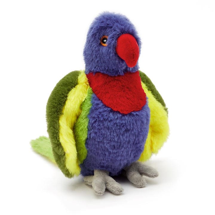 Zappi Co  Kids  Team Rainbow Lorikeet Soft Toy 21 Cm Eco, Sports Direct