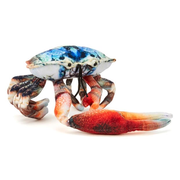 Több színű - Zappi Co - Team Zappi Co Fiddler Crab Soft Toy 20cm