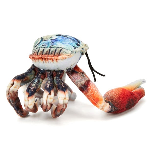 Több színű - Zappi Co - Team Zappi Co Fiddler Crab Soft Toy 20cm