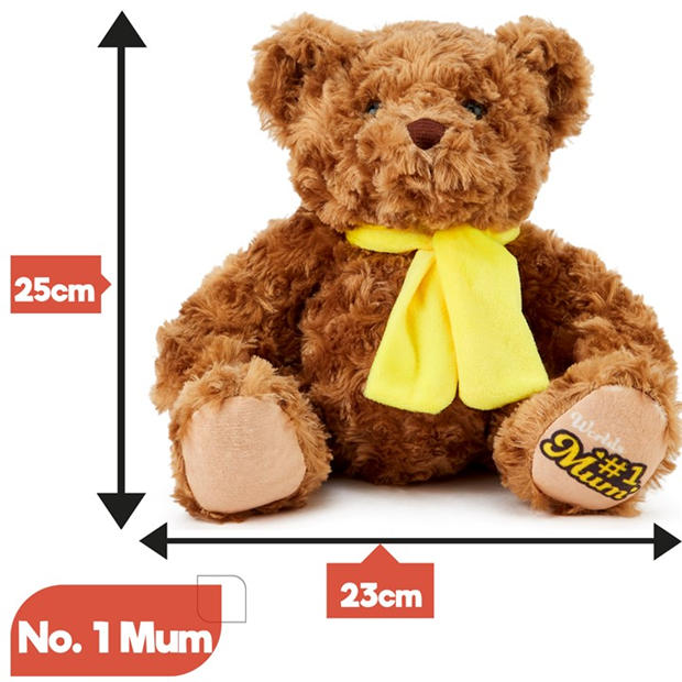 Barna - Zappi Co - Team Zappi Co Mothers Classic Bear Soft Toy 25 cm