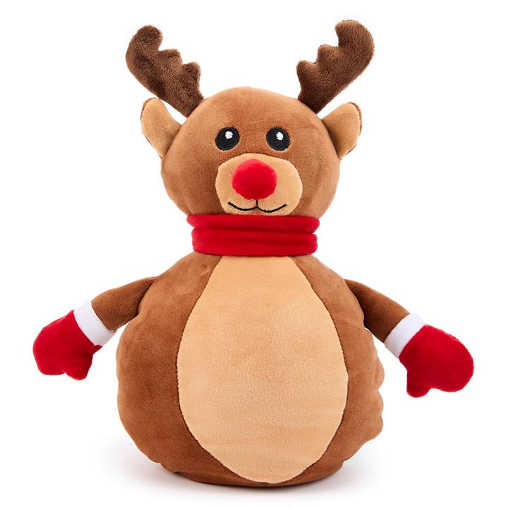 Zappi Co   Team Reindeer Soft Toy 25Cm, Sports Direct