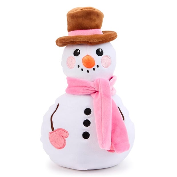 Fehér - Zappi Co - Team Zappi Co Snow Woman Soft Toy 25cm