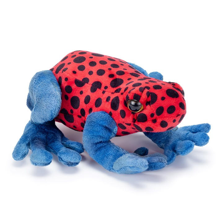 Zappi Co  Kids  Team Strawberry Poison Dart Frog Soft Toy 20 Cm, Sports Direct