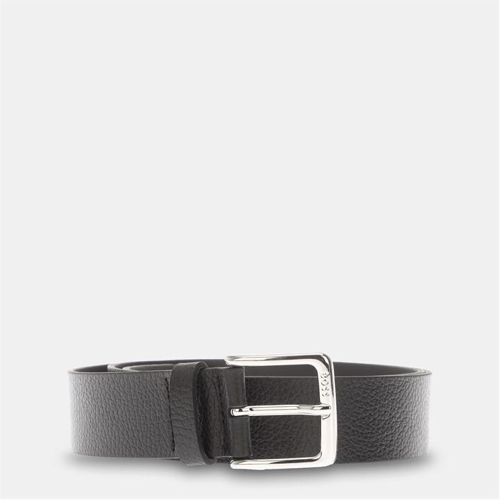 Boss Men's Black Ronnie Gr Leather Belt in Size 2XL, Sports Direct