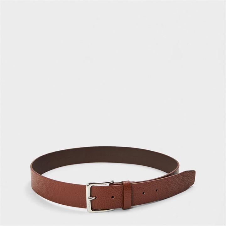 Boss Men's Brown Ronnie Gr Leather Belt in Size 2XL, Sports Direct