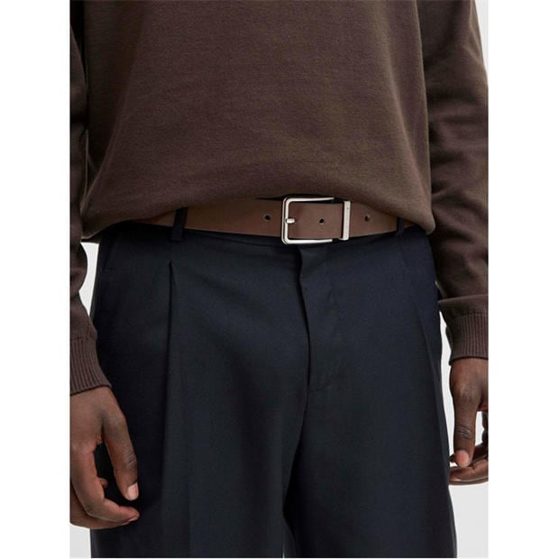 Brown Stone - Jack and Jones - Garda Reversible Belt Mens