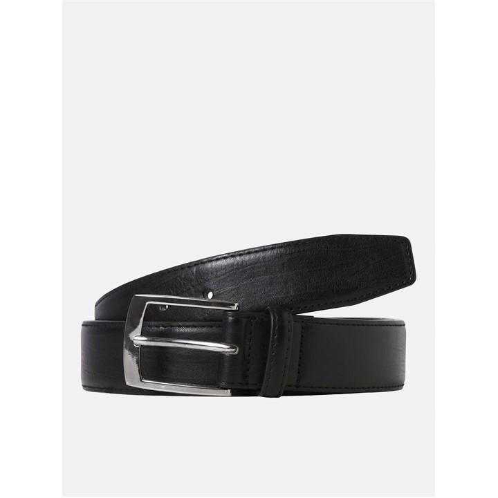 Jack And Jones Men's Black Markus Faux Leather Belt in Size 80, Sports Direct