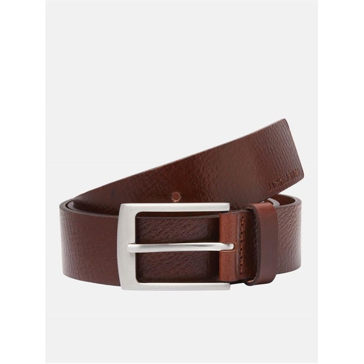 Jack And Jones Men's Brown Leather Belt in Size XL, Sports Direct