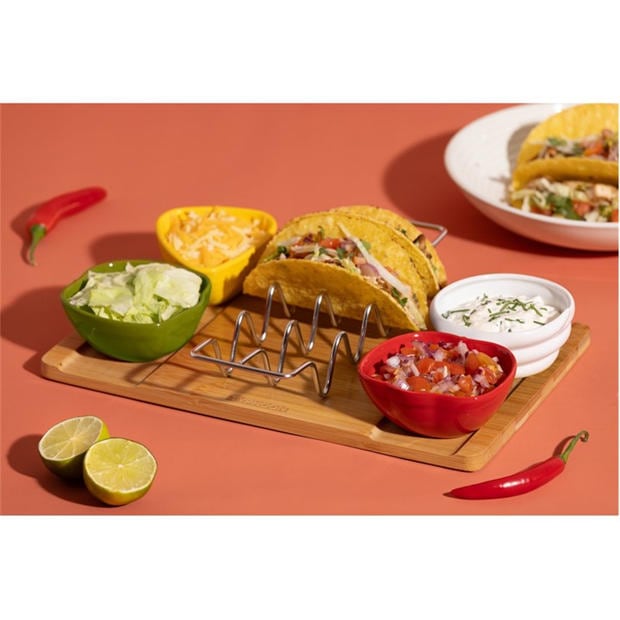Multi - Typhoon - World Foods Taco Serving Set