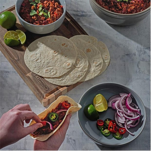 Multi - Typhoon - World Foods Taco Serving Set