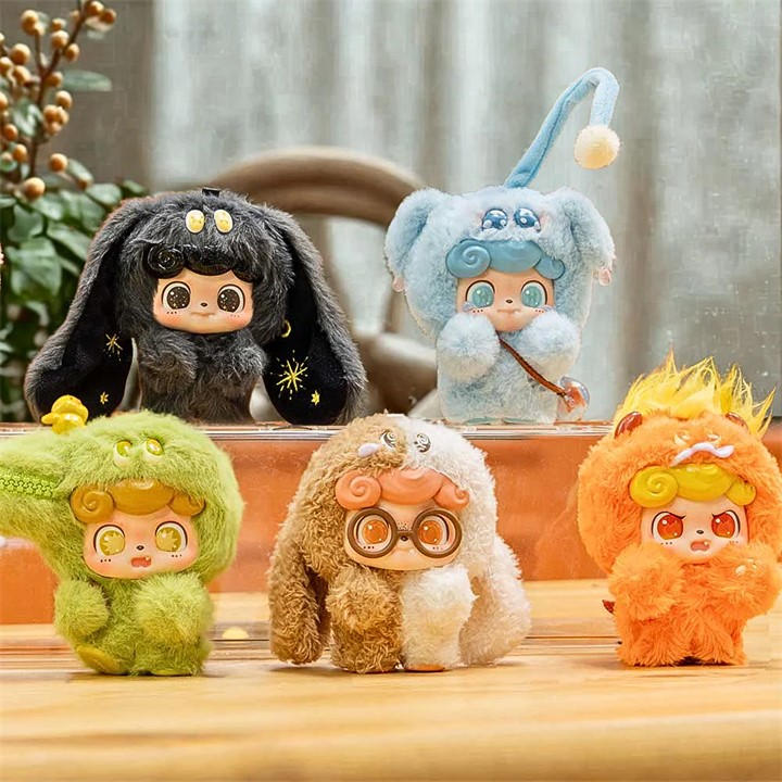 Blind Box Project   Emotional Hairy Monsters Plush Toy, Sports Direct