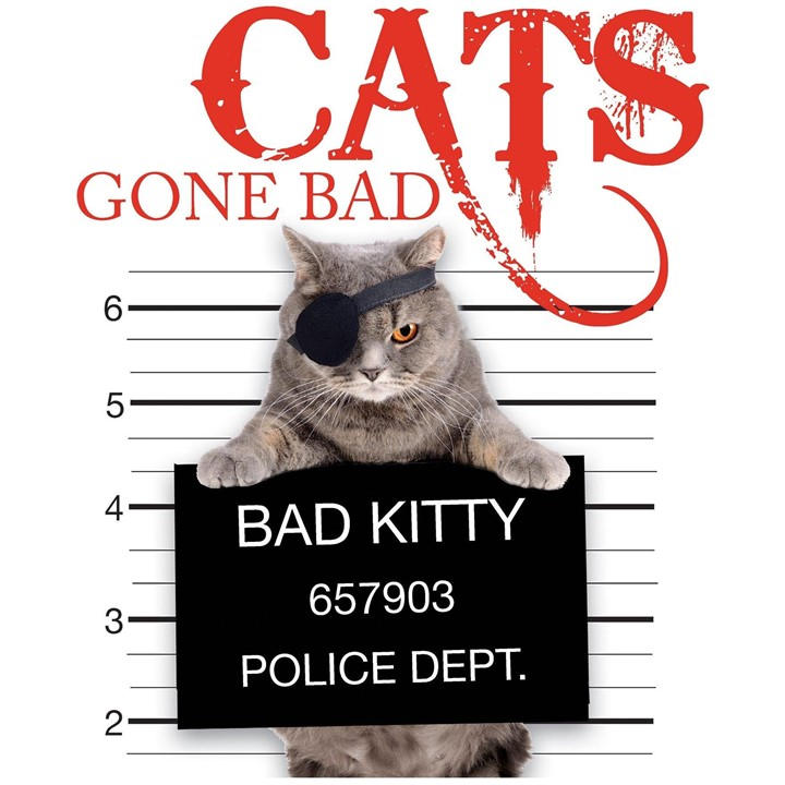 Boxer Gifts Unisex White Cats Gone Bad Book