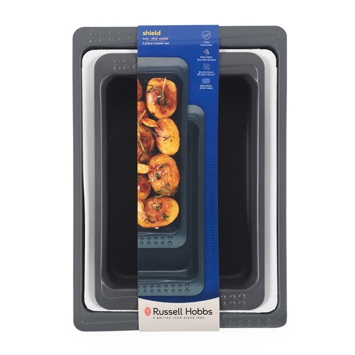 Russell Hobbs  Grey Rh Shield 2Pc Roaster 00, Sports Direct