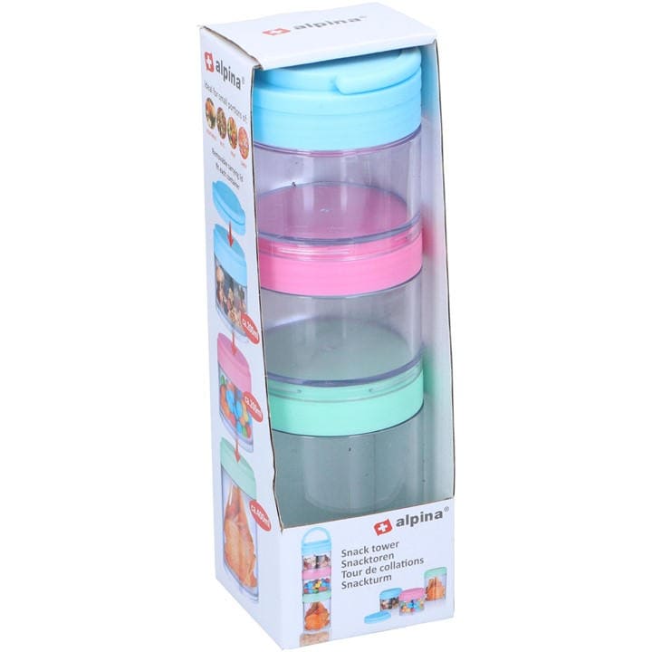 Alpina   Snack Box Tower Lunch Boxes, Sports Direct