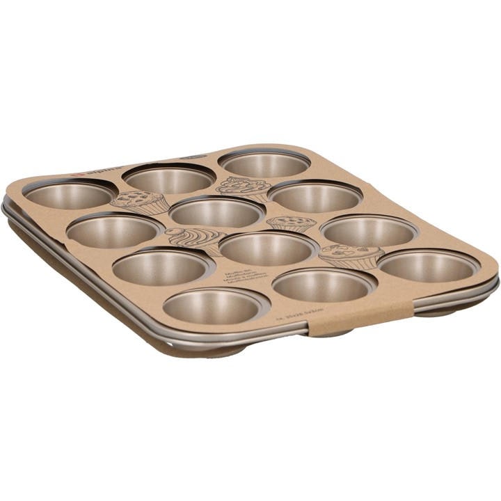 Alpina  Metallics Muffin Baking Trays, Sports Direct