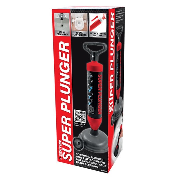 Red & Black - Dekton - Dekton Super Plunger