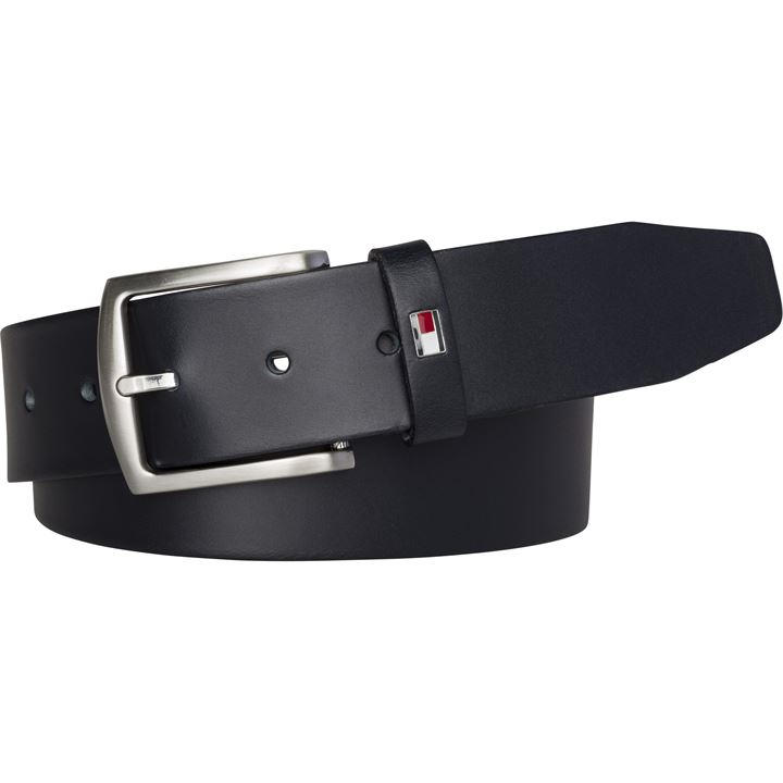 Tommy Hilfiger Men's Blue Denton Leather Belt 3XL