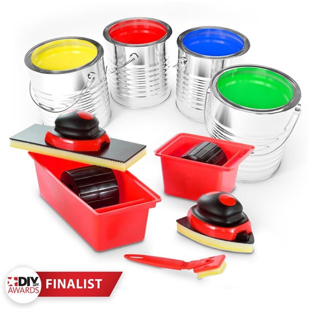 Red & Black - Dekton - Dekton Paint Pad Kit
