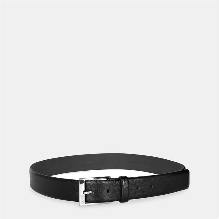 Hugo Men's Black Gellot Belt in Size M, Sports Direct