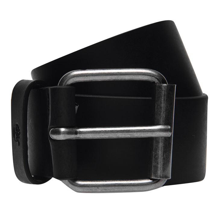 Timberland Men's Black Leather Belt in Size XL, Sports Direct