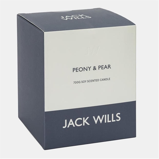 Pünkösdi rózsa és körte - Jack Wills - 700g Soy Candle