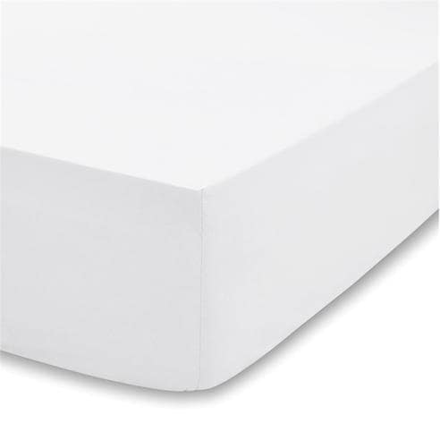 Jack Wills - 200 Thread Count White Cotton Fitted Sheet