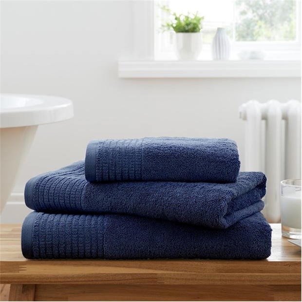 Navy - Jack Wills - 600gsm Pure Egyptian Cotton Towel