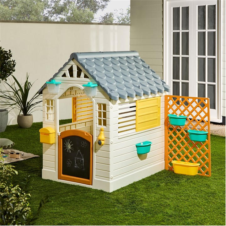 Dolu Garden Playhouse with Accessories - Multi - 140 x 92.5 x 127 cm - Image 2