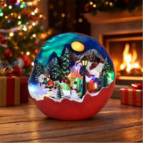 The Spirit Of Christmas - Spinner Snow Globe