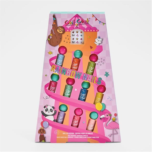 Több színű - Technic - Rainbow Nails Gift Set