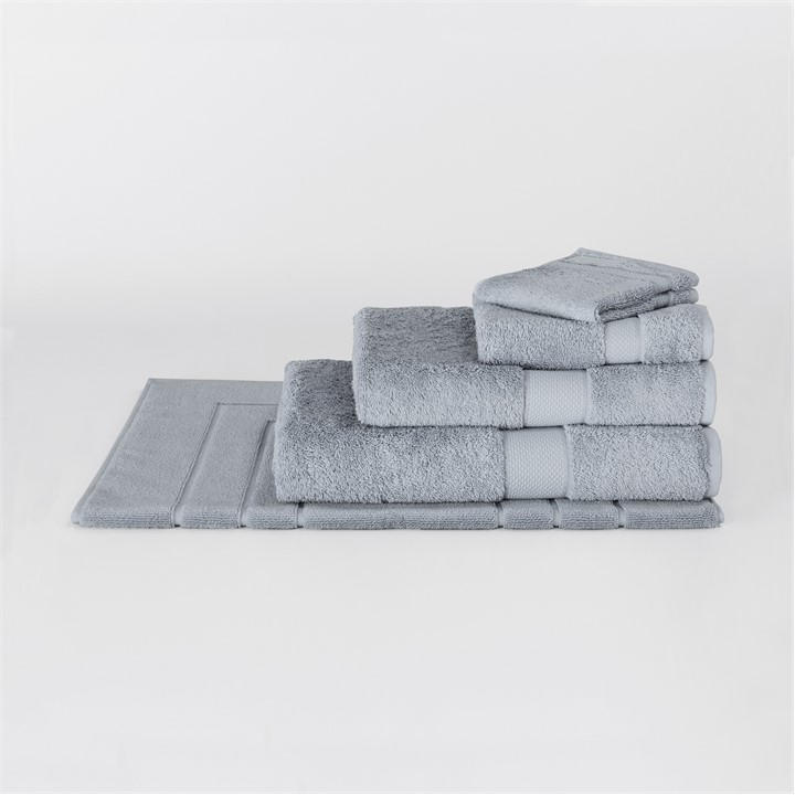 Sheridan  Blue Luxury Egyptian Towels in Size Face Cloth, Sports Direct