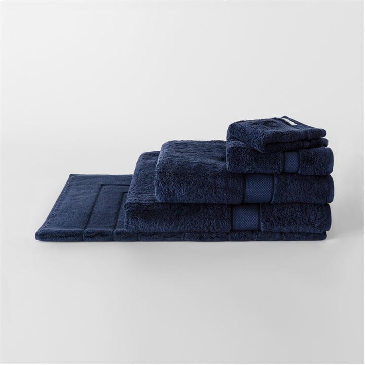 Sheridan  Blue Luxury Egyptian Towels in Size Hand Towel, Sports Direct