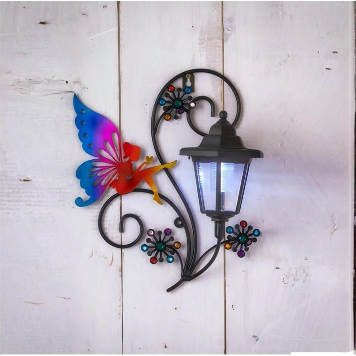 Linea  Black Solar Fairy Wall Plaque 63, Sports Direct