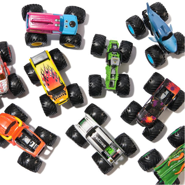 Multi - Monster Jam - 1:64 Die Cast Truck Assortment