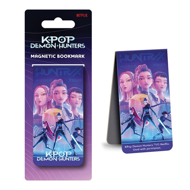 Multi - K Pop Demon Hunters - Magnetic Bookmark Book and Copy Covers